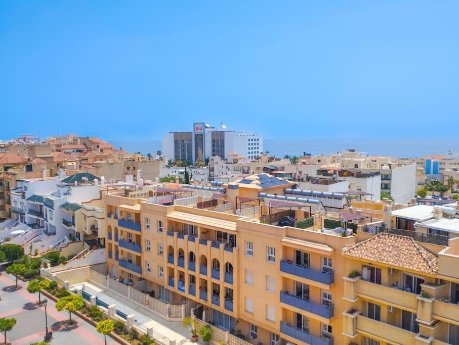 Penthouse With Jacuzzi And Spectacular Sea Views Apartman Nerja Kültér fotó